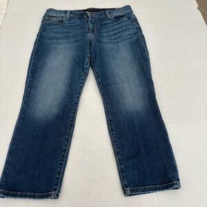Joe's Jeans Cropped Ankle in Dark Blue